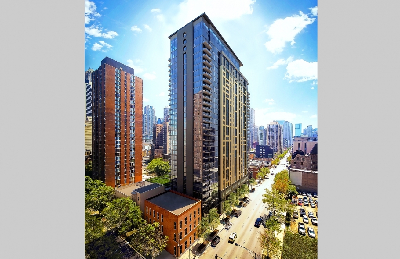 833 N Clark Street Aurélien is a $100-million-plus, 368-unit luxury apartment tower